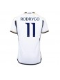 Real Madrid Rodrygo Goes #11 Domácí Dres 2023-24 Krátký Rukáv